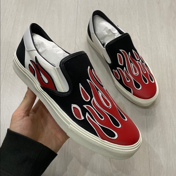 Amiri Flame Slip On’s - Picture 2 of 8